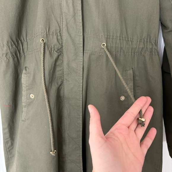 2Sable | Cargo Coat w/Hood & Drawstring Waist - Size M - Picture 7 of 9